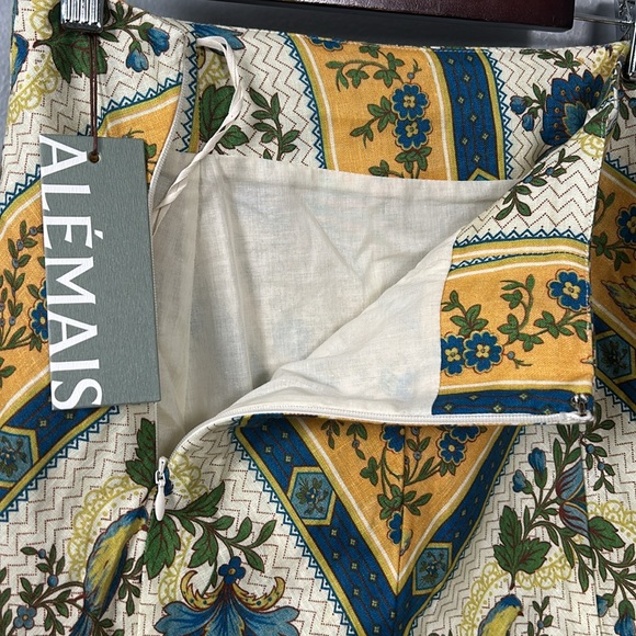 Alemais Maxi Linen Skirt Quinn size US 2 - Picture 11 of 14